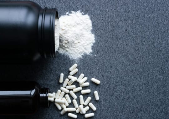 Beta-alanine supplements.