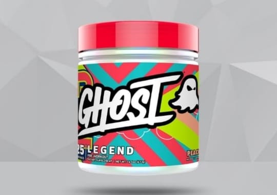Ghost legend pre-workout product.