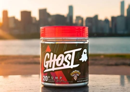 Ghost pre-workout product.