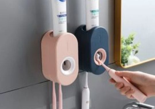 Toothpaste dispensers.