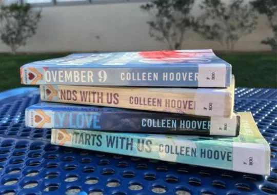 Colleen Hoover books.