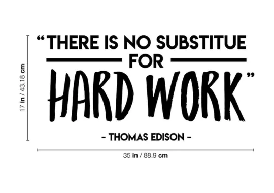 There-is-no-substitute-for-hard-work