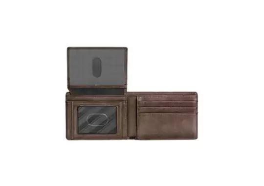 RUNBOX-Mens-Leather-Bifold-RFID-Blocking-Wallet