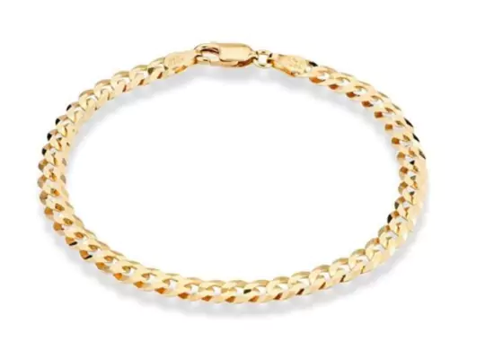 18k-Gold-Plated-Cuban-Link-Bracelet
