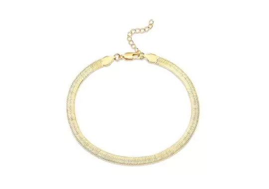 PAVOI-14K-Gold-Plated-Curb-Chain-Anklet