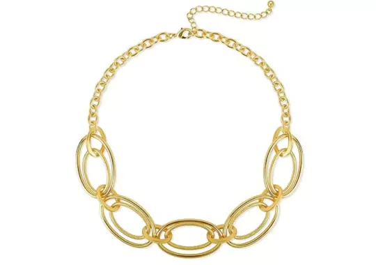 Gold-Chunky-Link-Chain-Necklace