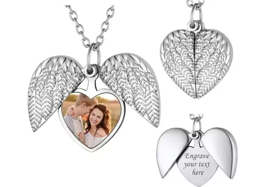 FindChic-Personalized-Heart-Photo-Angel-Wings-Locket